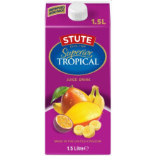 Stute Tropical Juice Drink 1.5Ltr (Pack of 12)