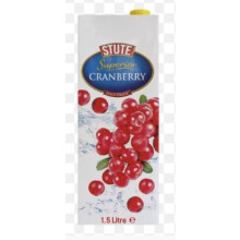Stute Cranberry Juice Drink 1.5Ltr (Pack of 8)