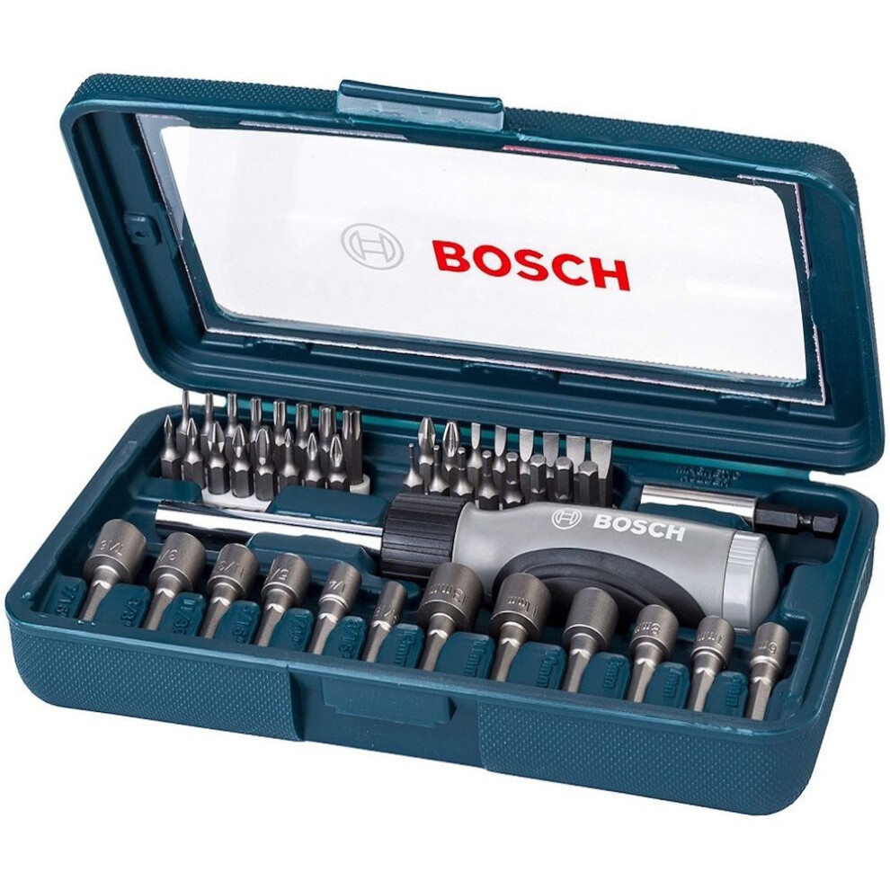 Bosch Ratchet Type Driver Set Driver Bit Socket Set 46pcs 2607017399 [item]