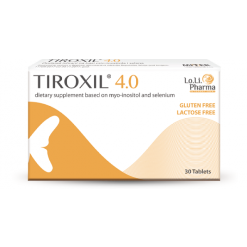 TIROXIL 4.0 30 tablets contains myo-inositol and selenium