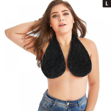 Sujetador de toalla Toalla de baño Sujetador envolvente para colgar en el cuello Sujetador de toalla para colgar en el cuello con pecho gran