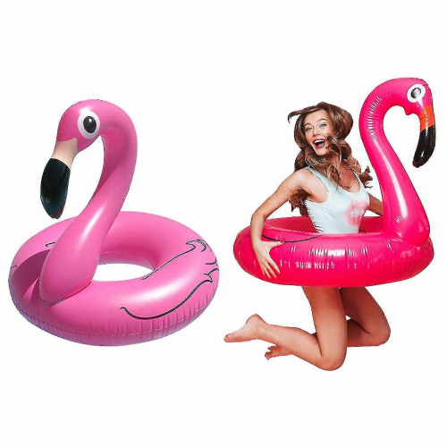 Φουσκωτό κολυμβητήριο Rms Jumbo Pink Flamingo για παραλία και πισίνα το καλοκαίρι 2