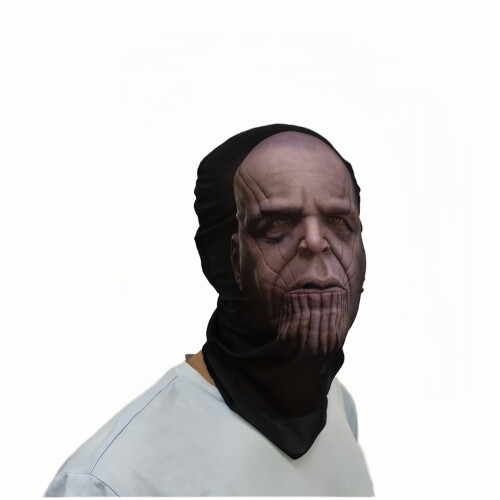 (SpongeBob)Joker Spongebob Jason Thanos Elastic Ultraman Mesh Mask Character 2