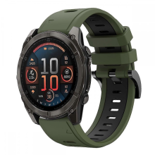 Silikónový remienok na hodinky kompatibilný s Garmin Fenix 8 AMOLED 47 mm