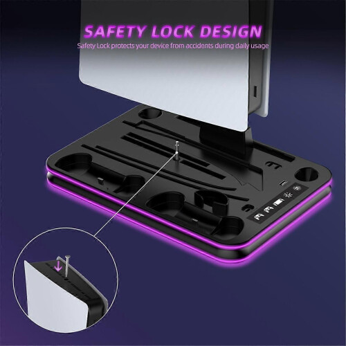 Docking Station for Slim Portal Console with Ambient Light 1