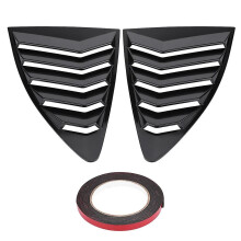 1 par sidorutaventilskydd för Toyota 86/Scion FR S Subaru BRZ 13-18 Svart