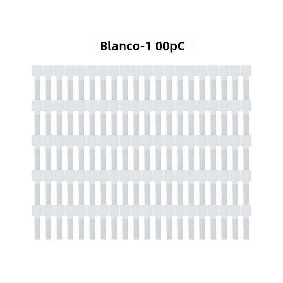 (Bianco-100 Pezzi) 100 Pezzi Portacavi Regolabili Organizzatore Cavi Riutilizzabile Con Gancio E Anello