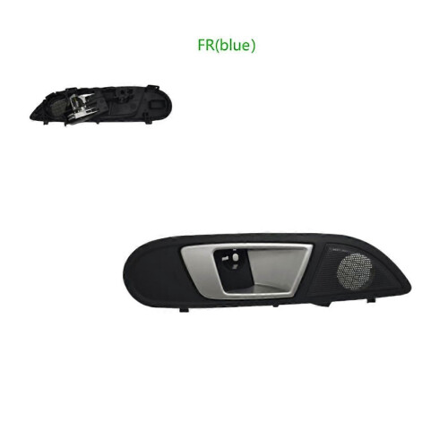 1Pair Car Front Inner Door Handle Pull for Ford Fiesta LHD Black 2