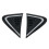 2Pcs Side Wing Air Flow Intake Vent Trim for C- 16-18 1