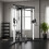 SPORTNOW Home Gym Machine, 15-Position Adjustable Training Workout Station 9