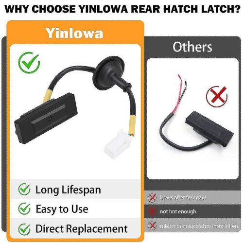 2011 Kia Rio III and Picanto Tailflaps Handle Micro Switch Button - 100% New 81260-1W2201 1