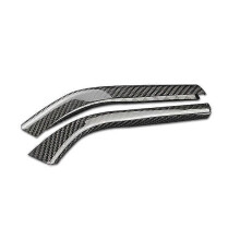 2 stuks/set koolstofvezel auto handremgrepen bekleding interieurbekleding voor 2010-2015 auto interieur