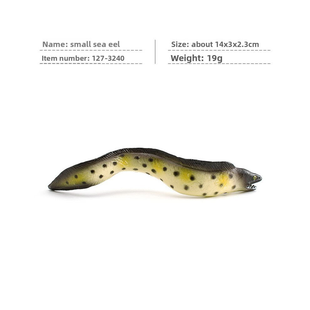 (Eel Small)Simulé pingouin cerf ours polaire béluga baleine sauvage océan polaire modèle animal