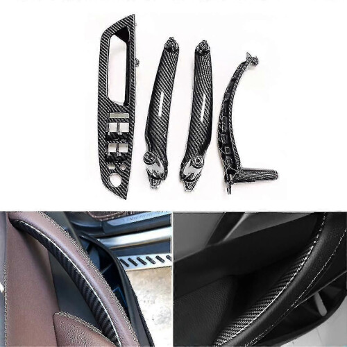 4 stücke Auto Innen Fensterheber Schalter Panel Türgriff Pull Abdeckung Für E70 E71 E72 X5 X6 2007-2014 2