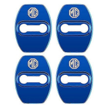 (blå) 4 st för MG ZS GS HS EZS MG5 MG GT MG6 MG7 bildörrlåskåpa metall emblem dekal auto