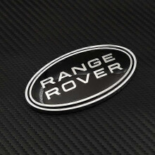 (Bagagemärke) 3D-aluminiumlogotyp Range Rover-klistermärke Bilgrill emblem bagageutrymmesmärke för Range