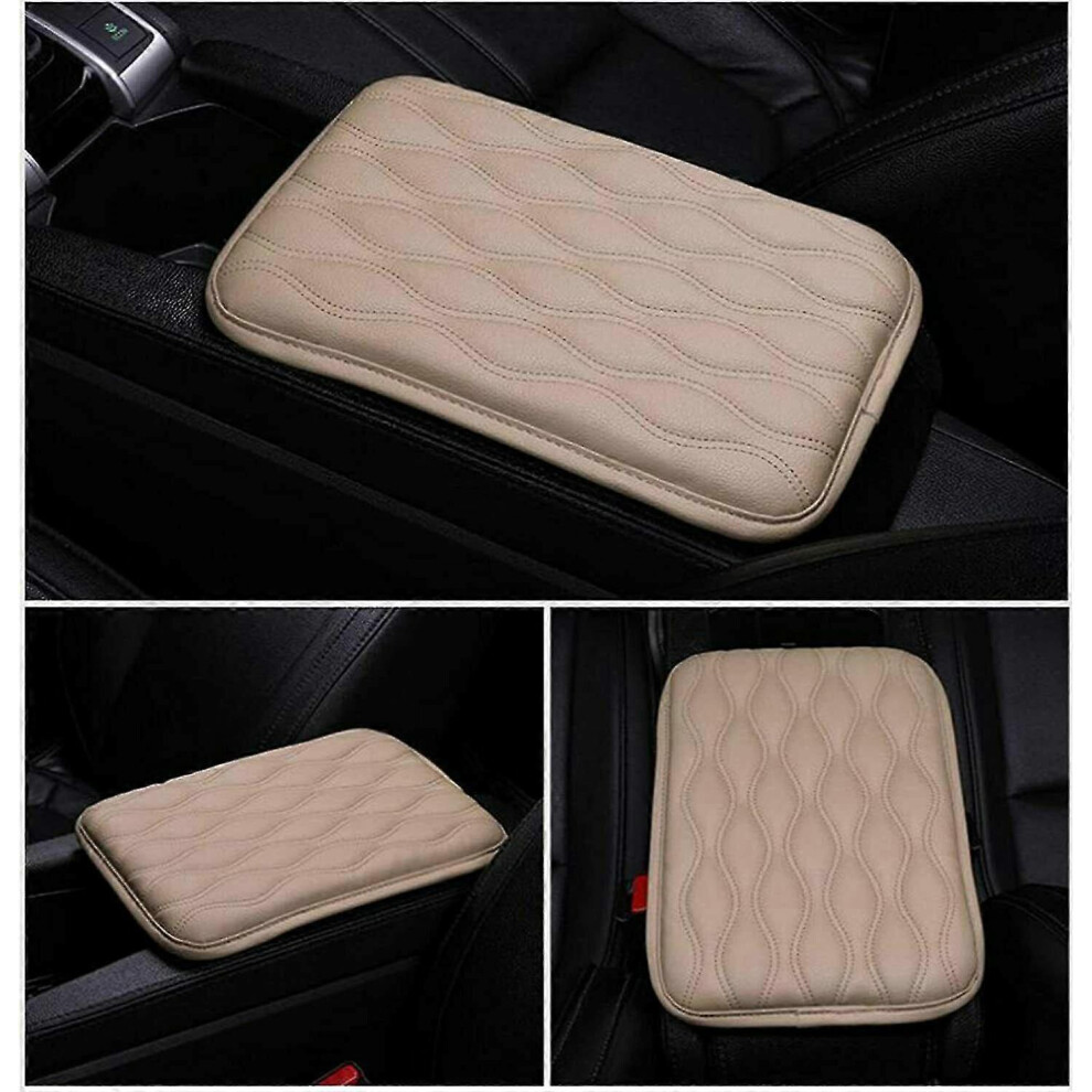 Housse de coussin d'accoudoir de voiture en cuir PU, pour console centrale, accessoires de voiture