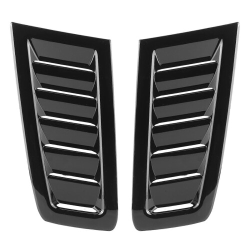Auto Car ABS Bonnet Air Vent Modified Accessory Fits for Ford Focus RS MK2Glossy Black