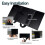 Car 3 Sections Folding Vanity Mirror Adjustable Car Sunshade Mirror 4