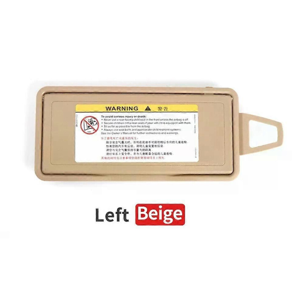 (Beige gauche) Accessoires de voiture Remplacement Intérieur de voiture Pare-soleil de voiture Pare-soleil