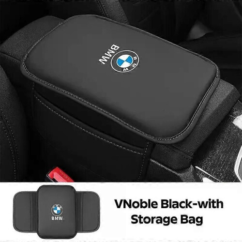 Auto Armsteun Box Verhogingspad Voor Kia XCeed 2019 2020 2021 2022,Lederen Booster Auto Armsteun Cover Beschermer, Armsteun Box Verhogingspad,A/Black basic style