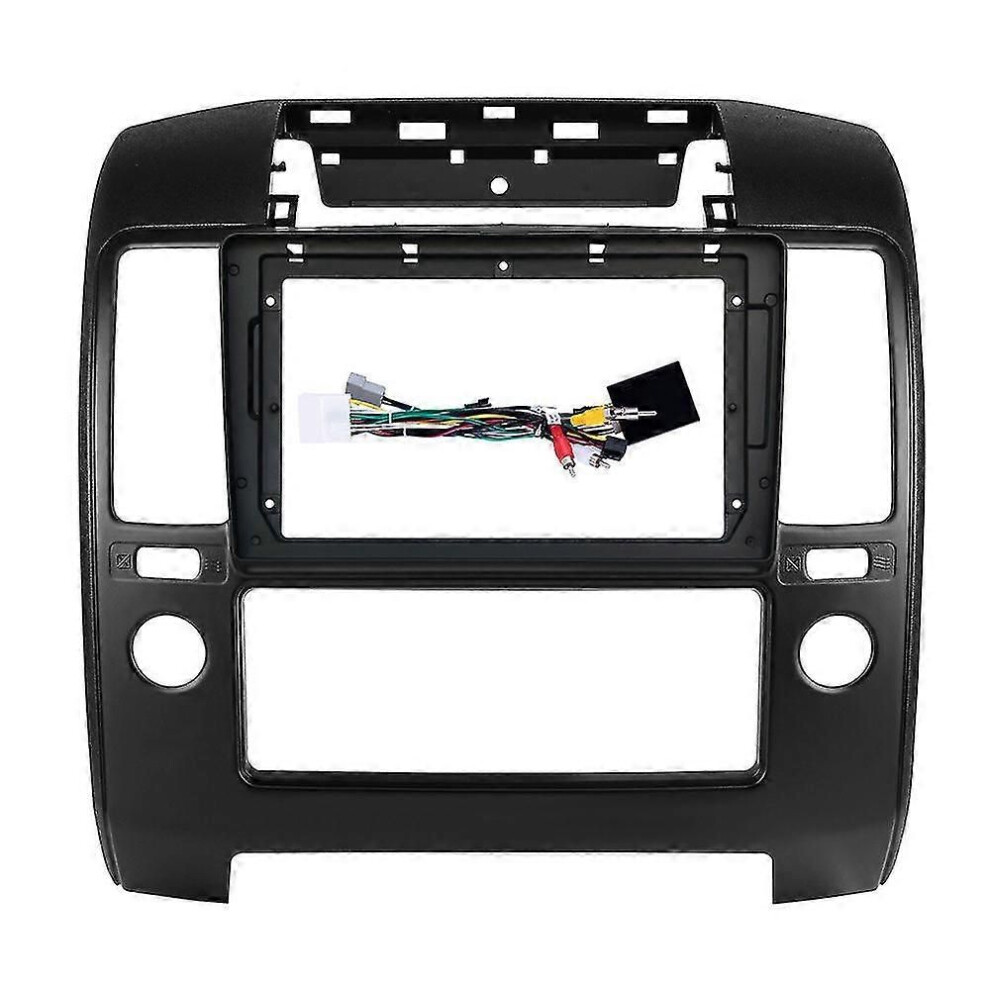 Cadre DVD de voiture, adaptateur de montage audio, kits de garniture de tableau de bord, panneau de