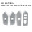 Car Window Glass Switch Frame Panel Trims for Silver 2
