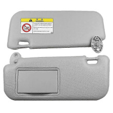 Car Sun Visor with Mirror for 2014-2017 Models 74320-02B21 74310-02K91 Auto Accessories Gray