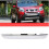 Baklucka för XTrail T31 2008-2013 Handtagslist Silver 3