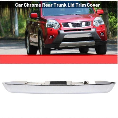 Baklucka för XTrail T31 2008-2013 Handtagslist Silver 2