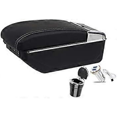 Smabee Opbergbox Voor De Centrale Armsteun Van De Auto Voor De Ford Explorer 2011-2019 SUV 2018 Middenconsole Lade Organizer~p138356720
