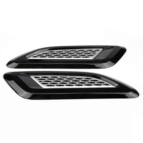 Embellecedores De Salida De Ventilación Para Audi A3 8Y 2020-2023 - Pack De 4 Unidades, Color Fibra De Carbono Negra