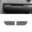 Για A3 S3 8P 2006 2007 Carbon Fiber Glove Box Χειρολαβή Αυτοκόλλητα Εσωτερικό Αξεσουάρ 1