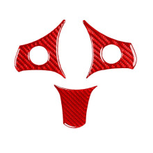 (Stuurwielset) Voor Alfa Romeo 159 2004 2005 2006 2007 2008 2009 2010 2011 Rode koolstofvezel auto-interieur