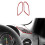 (Σετ τιμονιού) Για Alfa Romeo 159 2004 2005 2006 2007 2008 2009 2010 2011 Κόκκινο 2