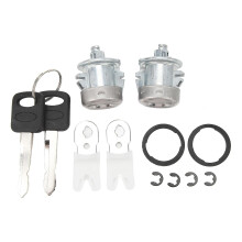 Juego de cilindros de cerradura de puerta con 2 llaves 703362, repuesto para Ford Excursion 2000-2005