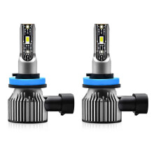 H8/H9/H11 LED-Scheinwerferlampen IP68 Wasserdichte Auto-LED-Scheinwerferlampen 6500K 120W 12000LM Helle