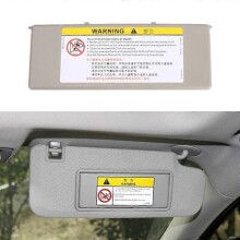 (Para Peugeot 308 2010-2022 (gris))Para Peugeot 308 2010-2022 Espejo de maquillaje con visera solar