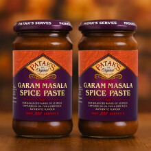 Patak's Hot Garam Masala Paste – 2 x 283g Jars | Bold Indian Spice Blend