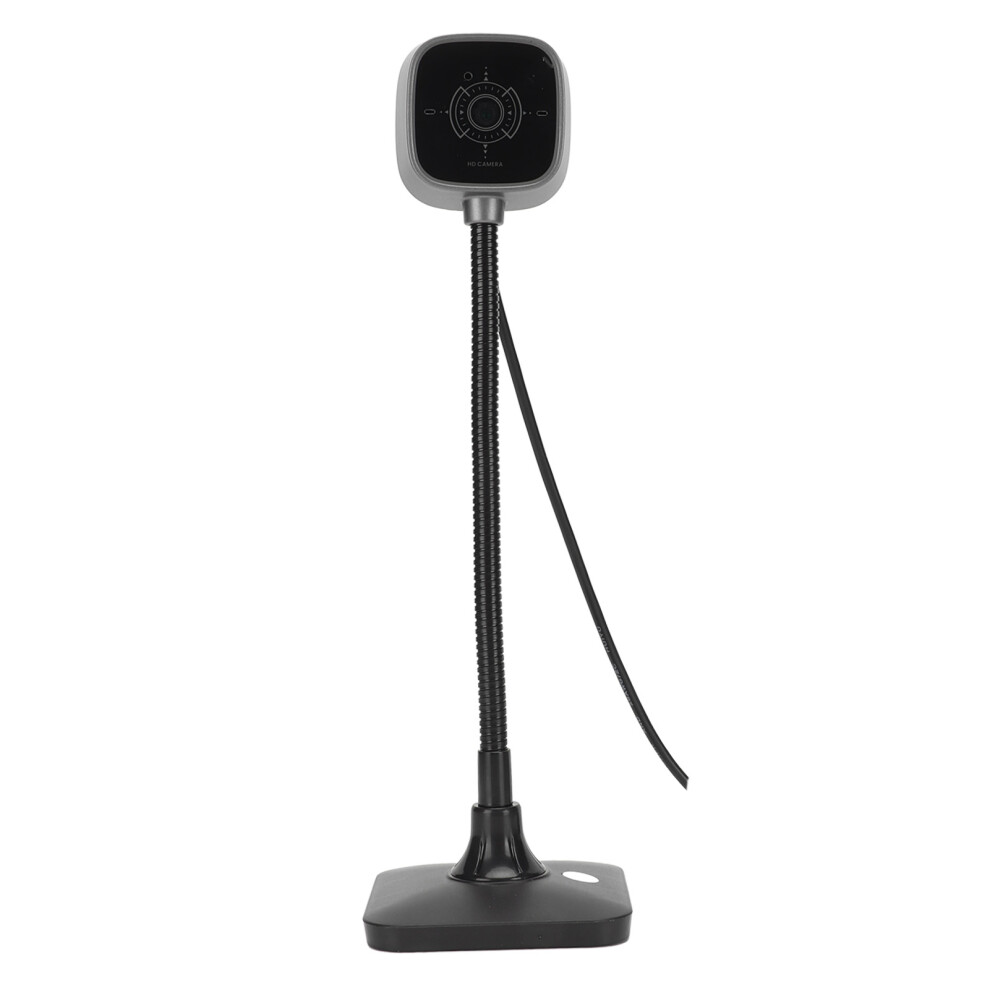 Usb Camera Hd Noise Reduction Bendable Tube Desktop Computer Webcam With Microphone For Live Streaming Video Conference 6941320378346
