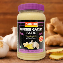 Sapna Ginger & Garlic Paste 1Kg |100% Pure & Fresh | Ready-to-Use Cooking Paste for Rich Aroma & Flavor