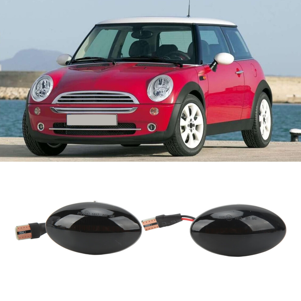 Led Dynamic Side Marker Smoked Lens Turn Signal Indicator Lamp For Cooper R50 R53 2002Â2006 Light 4241320415136