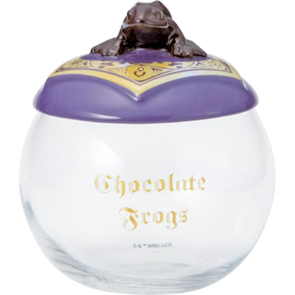 Harry Potter" Glass Canister Storage Container Chocolate Frog Honeydukes Miscellaneous Harry Potter Goods Miscellaneous Tableware San4149