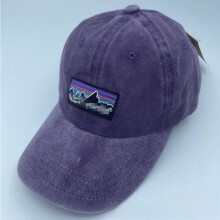 (Light Purple)Berretto Mountain Peak Wash Vintage Cotone Protezione Solare Traspirante Uomo Materiale