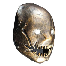 (Antique Copper )Dead By Daylight Terror Butcher Harz Maske für Cosplay und Themenfeiern