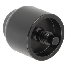 Extensor de taco de billar de aluminio de 1 pulgada para la práctica de billar, duradero & fácil de usar