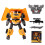 Transformation Robot Toy 2 Forms Flexible Joints Drop Resistant Educational Cool Deformation Engineering Vehicle for Boys 2