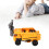 Transformation Robot Toy 2 Forms Flexible Joints Drop Resistant Educational Cool Deformation Engineering Vehicle for Boys 15
