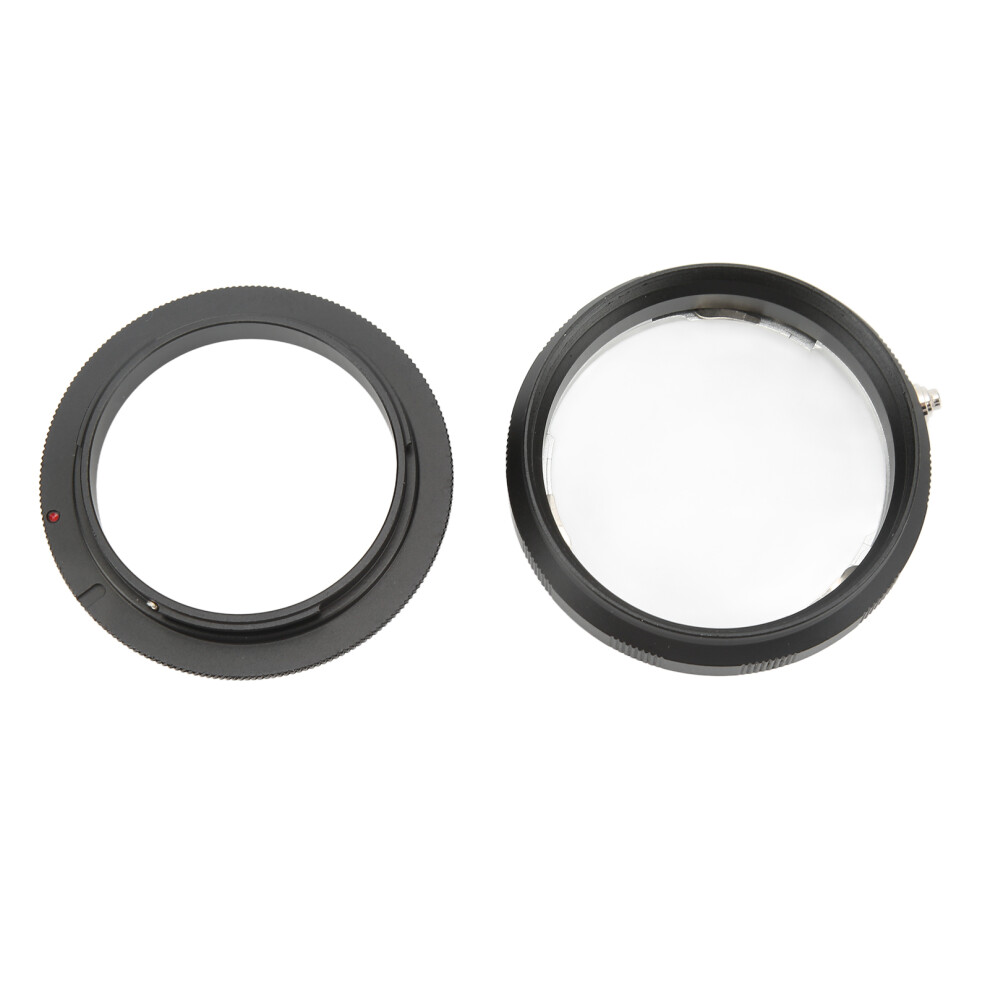 58Mm Macro Reverse Adapter Ring Rear Lens Mount Protection Ring And Cover For Ef Mount 58Mm Filter Thread Lens Camera 8711320539065