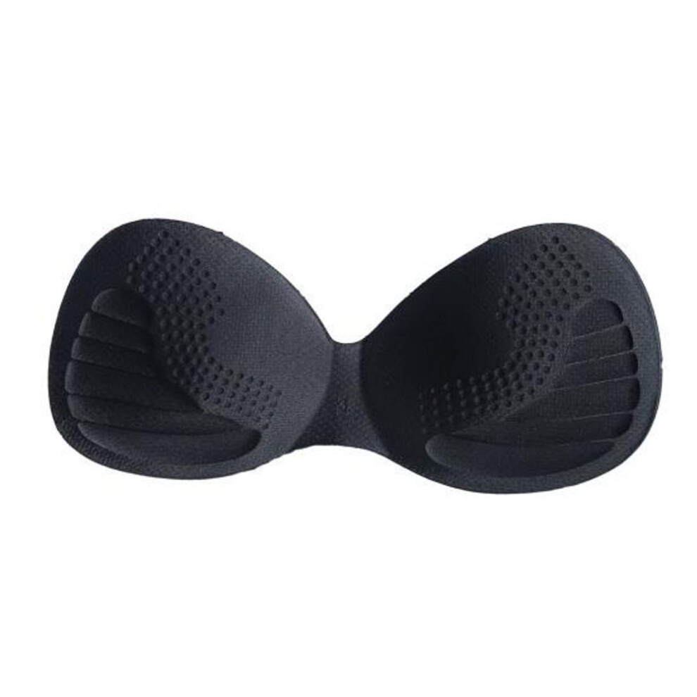 (black) Swimsuit Padding Inserts Foam Triangle Sponge Pads Chest Cups Breast Bra Chest Pad Bikini One-piece Padded Women Clothes Accessories